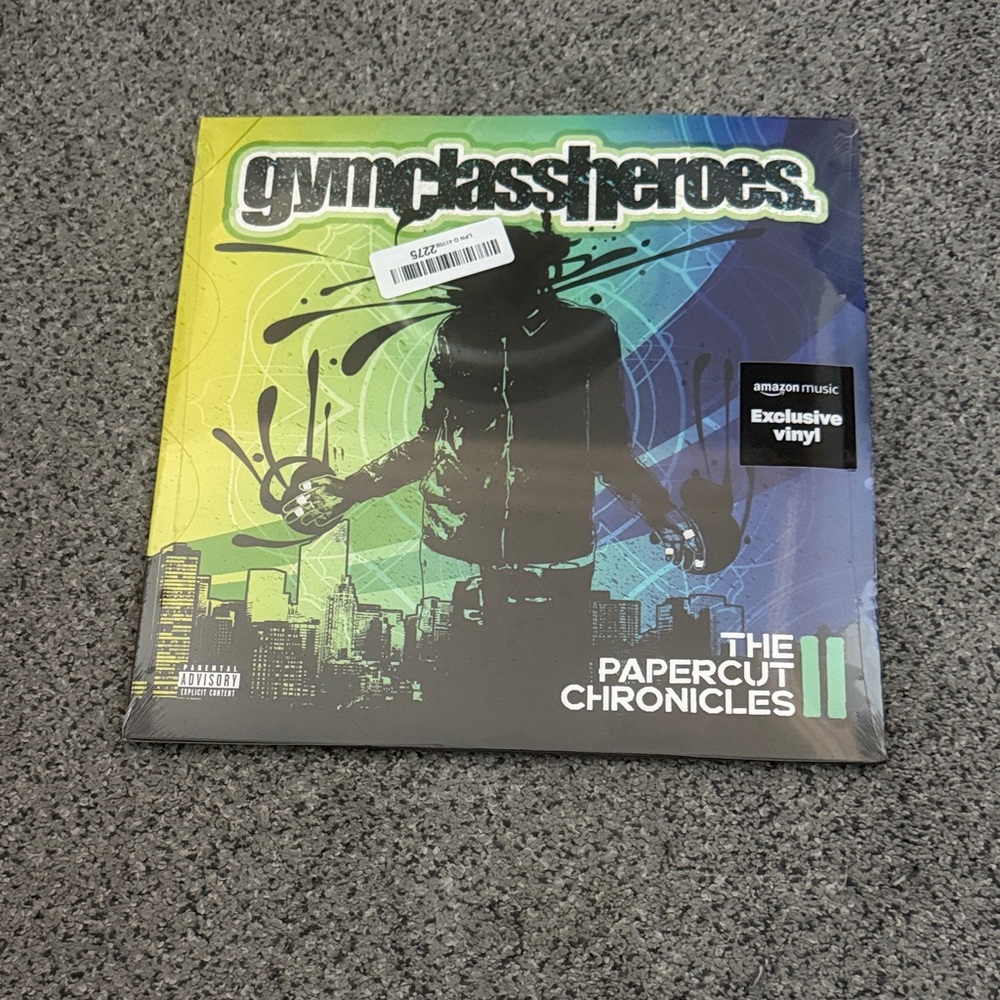 Amazon Vinyl Record with Green and Black Cover